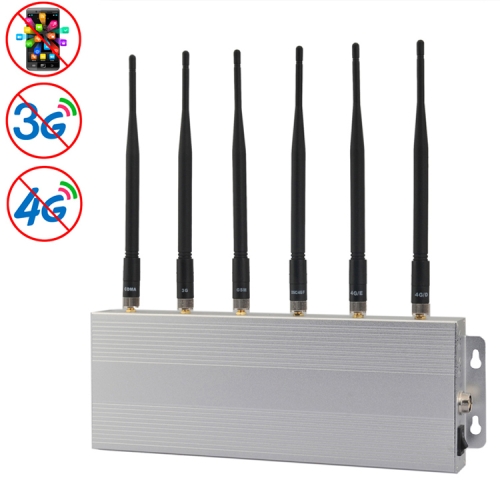 

GSM / CDMA / DCS / 3G / 4G Mobile Phone Signal Breaker / Jammer / Isolator, Coverage: 30meters (JAX-101D-6)