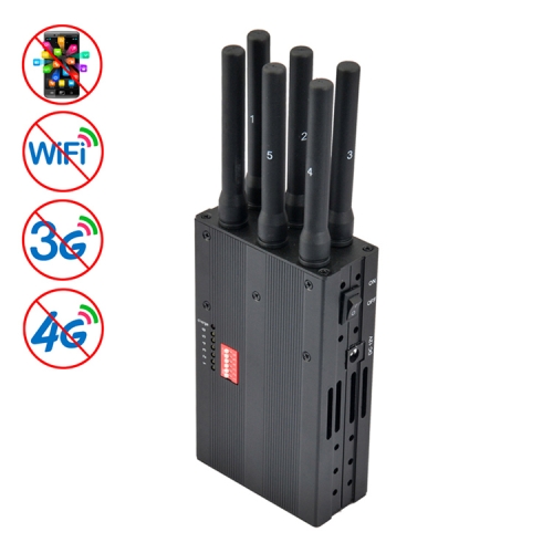 

GSM / CDMA / DCS / PCS / 3G / 4G / Wifi Mobile Phone Signal Breaker / Jammer / Isolator, Coverage: 20meters (JAX-121A-6D)