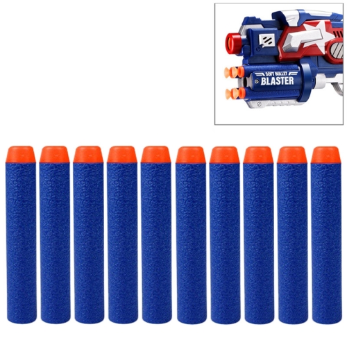 

10 PCS 7.2cm EVA Soft Blaster Darts Bullets(Dark Blue)