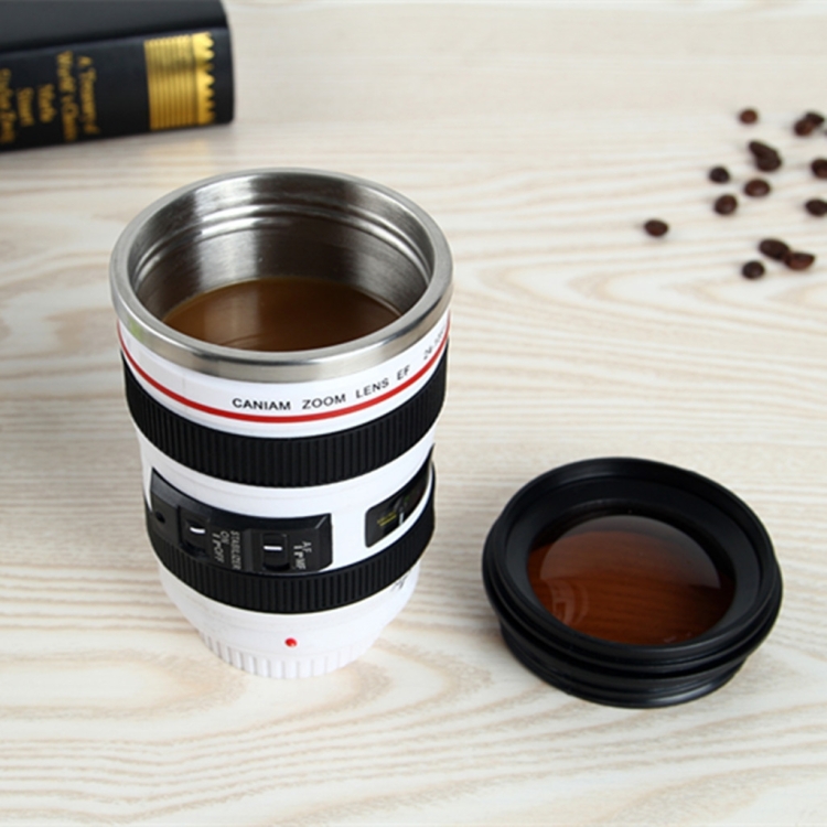 400ML Camera Lens Cup Mug Caniam EF 24-105mm F4 Filter Cup for Coffee Milk  Water