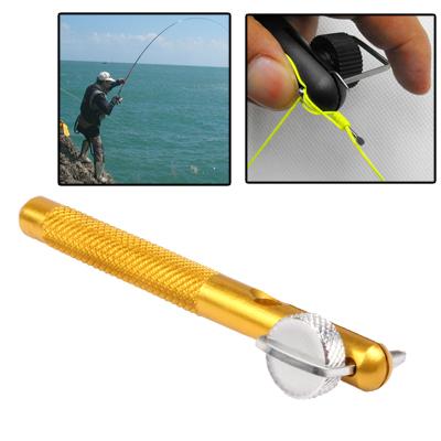 

Hand Movement Tie The Hook Device Knotter(Gold)