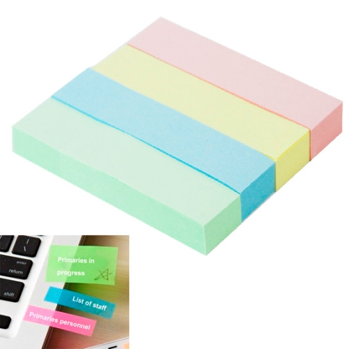 

Four-Color (Red, Yellow, Blue, Green) Sticky Notes, Size: 19mm x 76mm