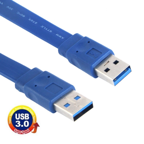 USB 3.0 A Male to A Male AM-AM Extension Cable, Length: 1.5m