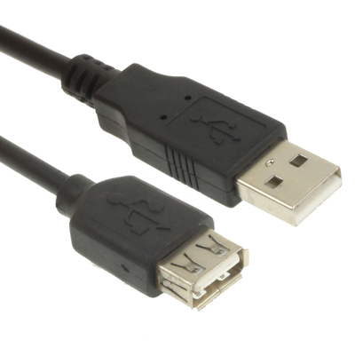 

USB 2.0 AM to AF Extension Cable, Length: 1.5m