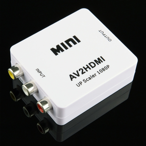 

Mini CVBS/L+R Audio to HDMI Converter Adapter