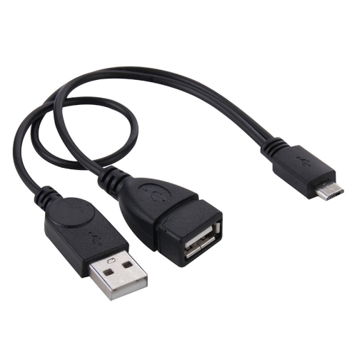 Color : Black Computer USB Cable USB 2.0 Male to 2 Dual USB Female Jack Adapter Cable for Computer/Laptop Black Length: About 30cm . 