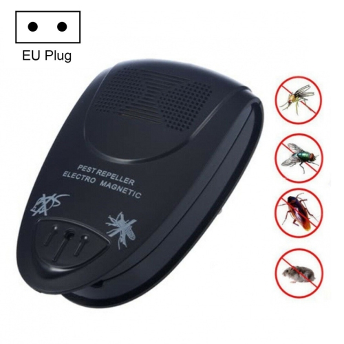 

Ultrasonic Pest Repeller Electro Magnetic(Black)