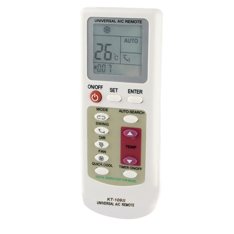 

Universal Air Conditioner IR Remote Controller(White)
