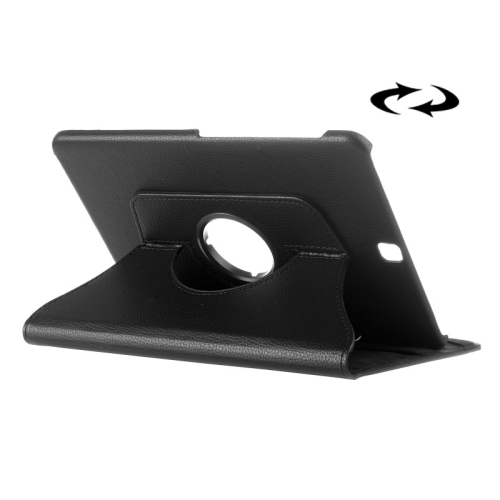 

Litchi Texture 360 Degree Rotation Leather Case with multi-functional Holder for Galaxy Tab S2 9.7(Black)