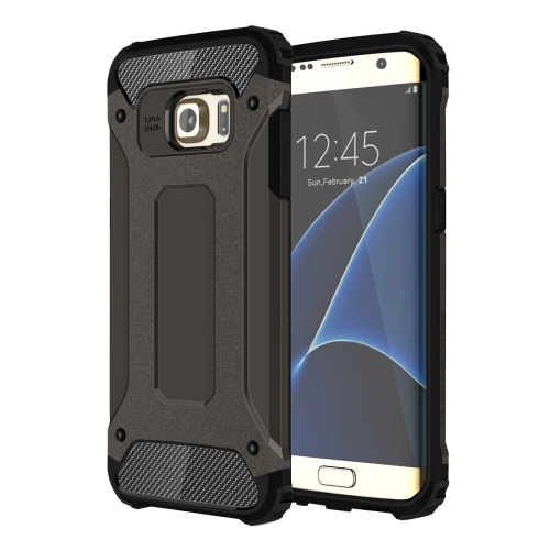 For Galaxy S7 Edge / G935 Tough Armor TPU + PC Combination Case (Black) чехол spigen для galaxy z fold 5 slim armor pro pen edition acs06213