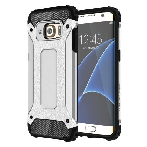 

For Galaxy S7 Edge / G935 Tough Armor TPU + PC Combination Case (Silver)