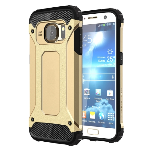 

For Galaxy S7 / G930 Tough Armor TPU + PC Combination Case (Gold)