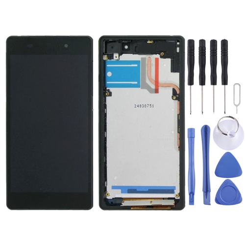 

LCD Display + Touch Panel with Frame for Sony Xperia Z2 / D6502 / D6503 / D6543 (3G Versioin)(Black)