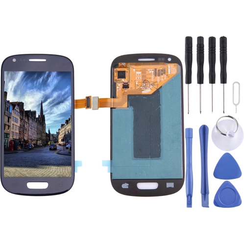 

Original Super AMOLED LCD Screen for Galaxy SIII mini / i8190 with Digitizer Full Assembly (Blue)