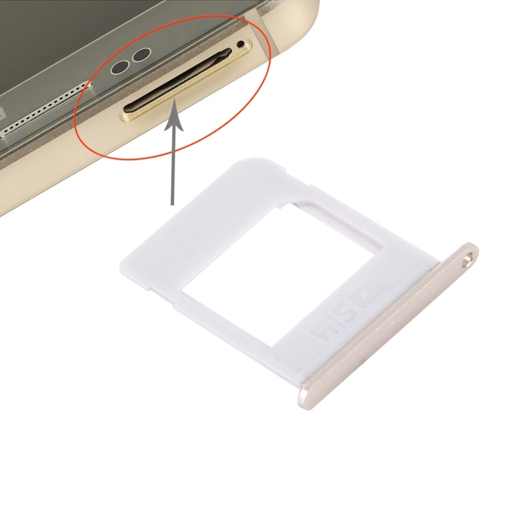 

SIM Card Tray for Galaxy Note 5 / N920 (Single SIM Card)(Gold)