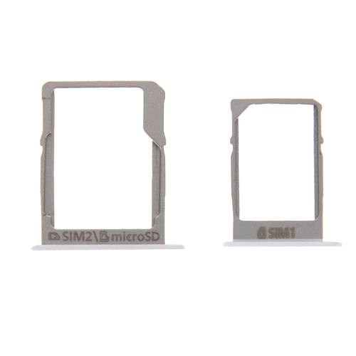 

For Galaxy A3 / A300 & A5 / A500 & A7 / A700 SIM Card Tray & Micro SD Card Tray (White)