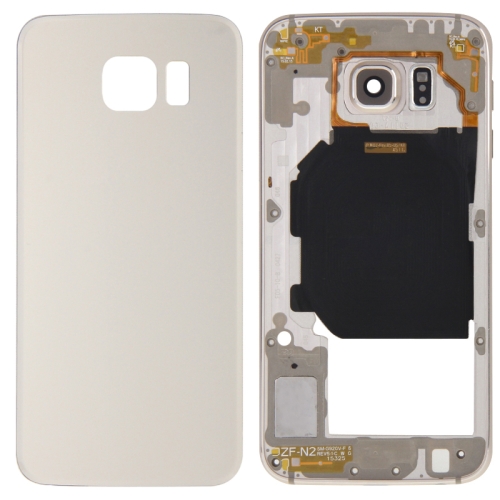 

For Galaxy S6 / G920F Full Housing Cover (Back Plate Housing Camera Lens Panel + Battery Back Cover ) (Gold)