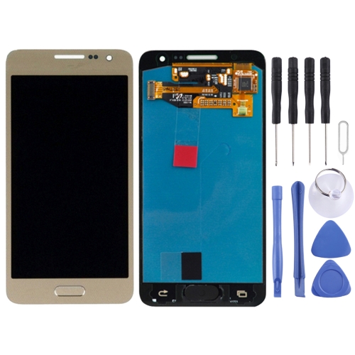 

Original LCD Display + Touch Panel for Galaxy A3 / A300, A300F, A300FU(Gold)
