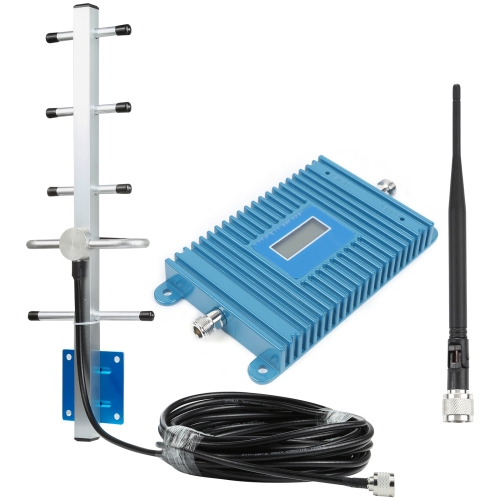 

GSM 900 Cellular Phone Signal Repeater Booster With Screen + Antenna (Coverage: 150 Square meters around)