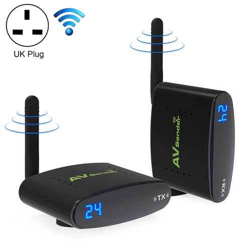 

PAT-535 5.8G Wireless AV TV Audio Video Sender Transmitter Receiver(UK Plug)