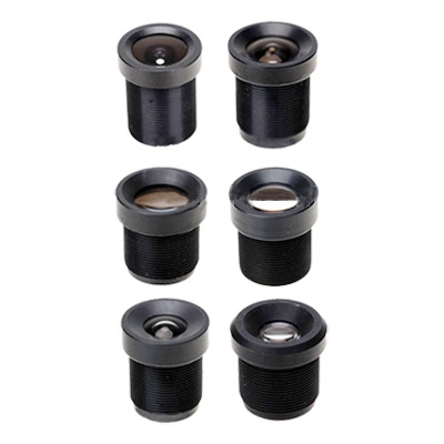 6mm 8mm 12mm 16mm Lens set CCTV Camera(Black)