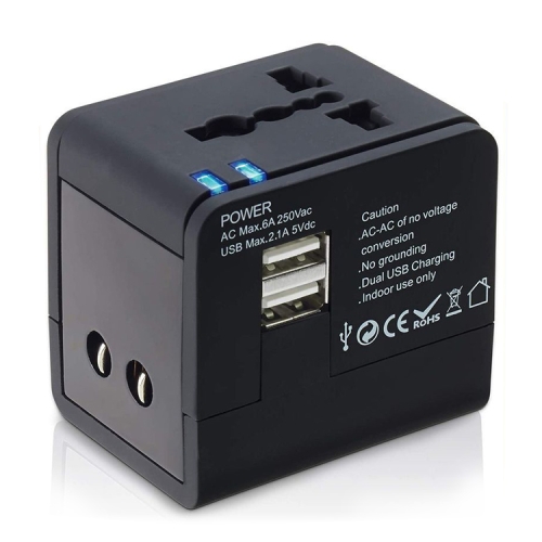 Adaptador de enchufe USB UK, enchufe UK, enchufe universal a UK