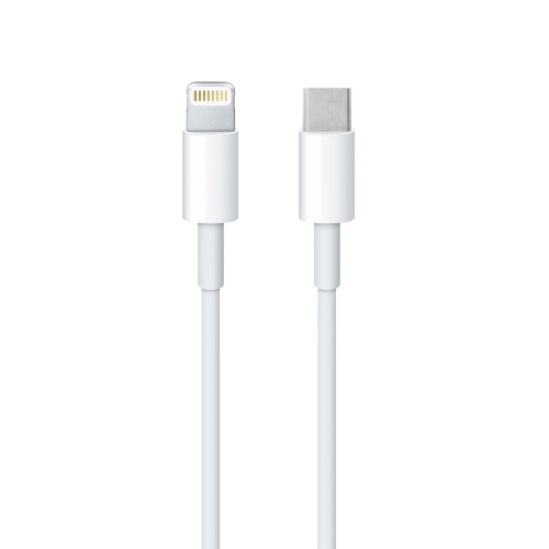 

USB-C / Type-C 3.1 Male to 8 Pin Male Data Cable, Cable Length: 1m(White)
