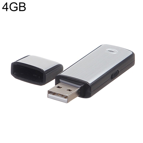 

USB Voice Recorder + 8GB USB Flash Disk(Black)