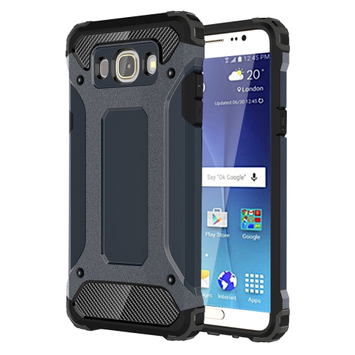 

For Galaxy J7 (2016) / J710 Tough Armor TPU + PC Combination Case(Dark Blue)