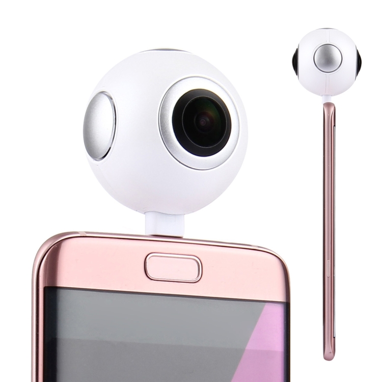 720 Degree Panoramic VR Camera Dual Spherical Fisheye Lens