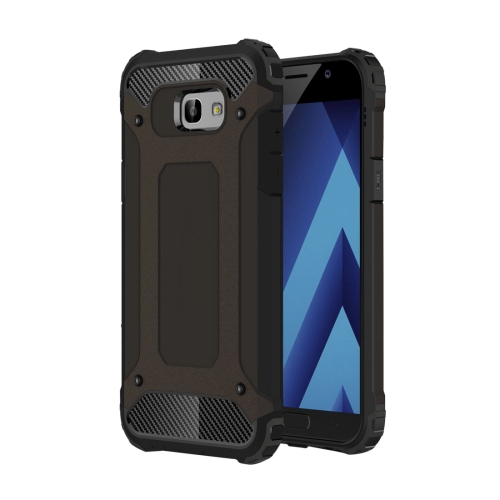 

For Galaxy A5 (2017) / A520 Tough Armor TPU + PC Phone Case(Black)