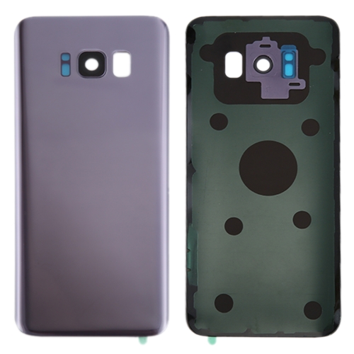 

For Galaxy S8 / G950 Battery Back Cover with Camera Lens Cover & Adhesive (Orchid Gray)