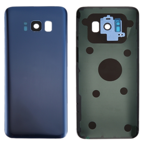For Galaxy S8 / G950 Battery Back Cover with Camera Lens Cover & Adhesive (Blue) 