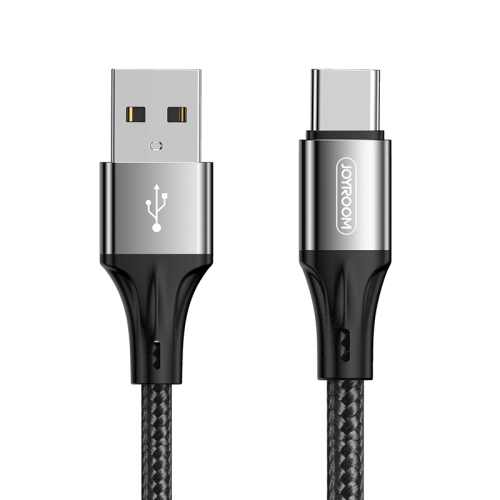 

JOYROOM S-1030N1 N1 Series 1m 3A USB to USB-C / Type-C Data Sync Charge Cable (Black)