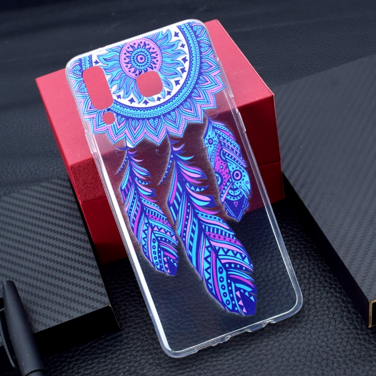 For Galaxy Note 8 Pinwheel Pattern TPU Protective Back Cover Case