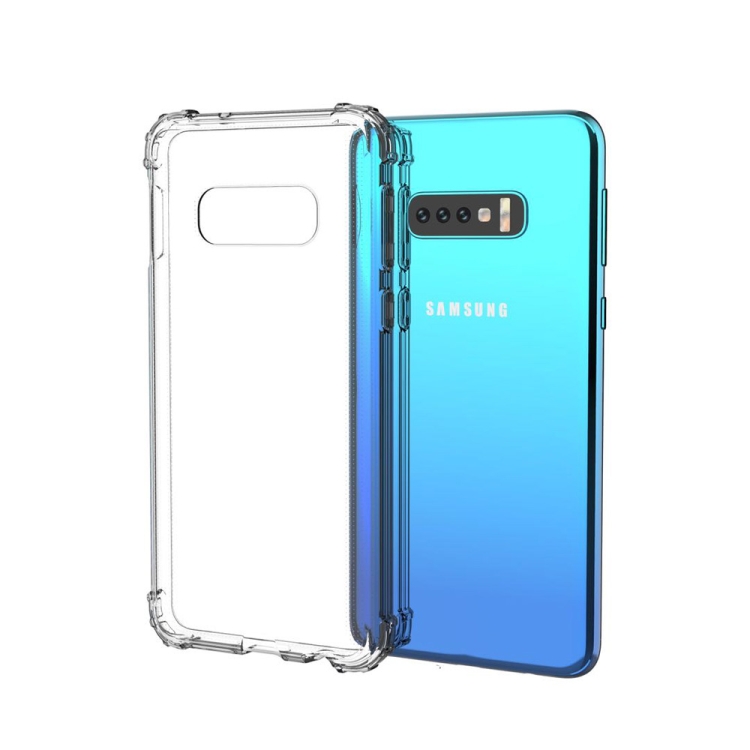 

Transparent Shockproof TPU Case for Galaxy S10e(Transparent)
