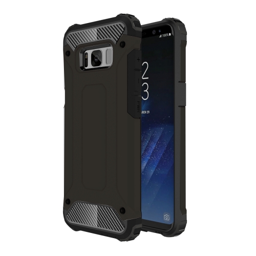 

For Galaxy S8 Rugged Armor TPU + PC Combination Case(Black)