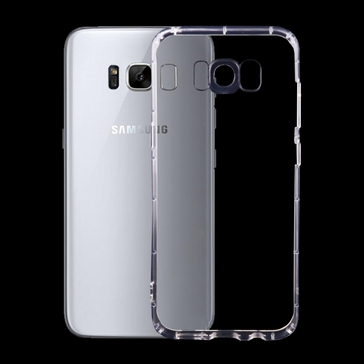 

For Galaxy S8 Transparent TPU Protective Case (Transparent)
