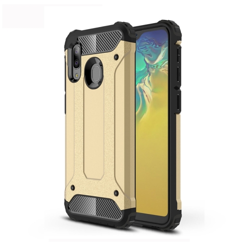 

Magic Armor TPU + PC Combination Case for Galaxy A20e (Gold)