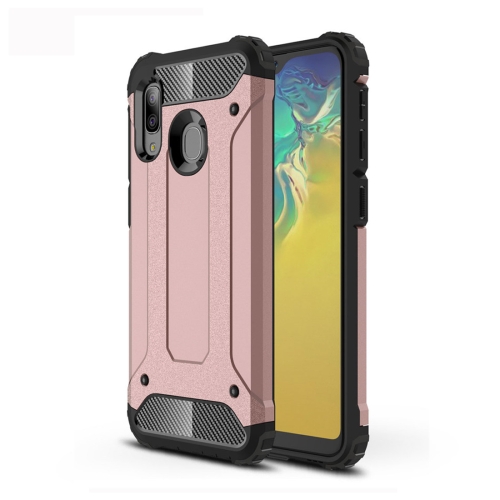 

Magic Armor TPU + PC Combination Case for Galaxy A20e (Rose Gold)