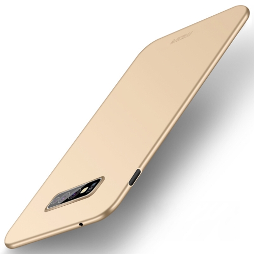 

MOFI Frosted PC Ultra-thin Full Coverage Case for Galaxy S10e(Gold)