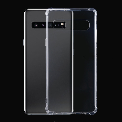 

For Galaxy S10 5G Four-Corner Shockproof Ultra-Thin Transparent TPU Case