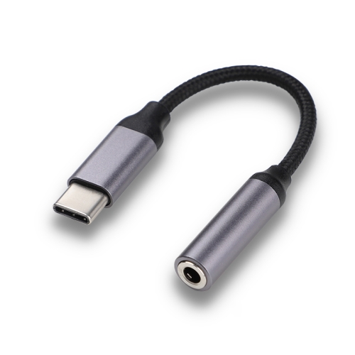 

KUULAA KL-O09-1 USB-C / Type-C Male to 3.5mm Female Aux Audio Adapter for Huawei Mate 20 / P30 Pro / Xiaomi Mi6 / 8 / 9SE, Length: about 10cm