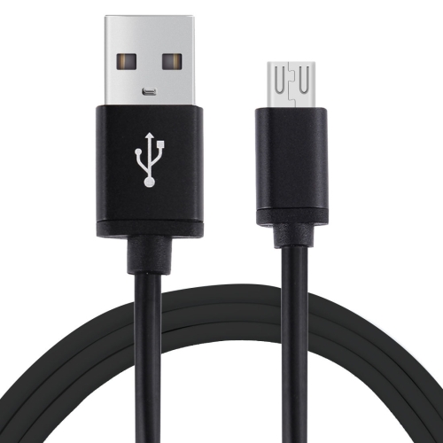 

1M 3A Micro USB to USB Data Sync Charging Cable, For Samsung, HTC, Sony, Huawei, Xiaomi, Meizu and other Android Devices with Micro USB Port, Diameter: 4 cm(Black)