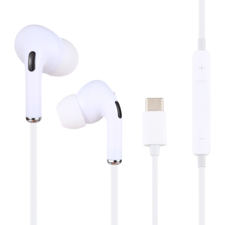 

USB-C / Type-C In-ear Wired Earphone with Mic, Not For Samsung Phones, Cable Length: about 1.2m