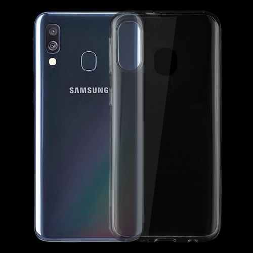 

0.75mm Ultrathin Transparent TPU Soft Protective Case for Samsung Galaxy A40