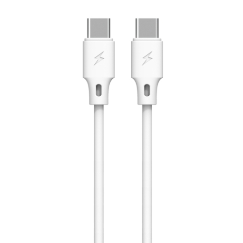 

WK WDC-106 3A Type-C / USB-C to Type-C / USB-C Full Speed Charging Data Cable, Length: 1m (White)