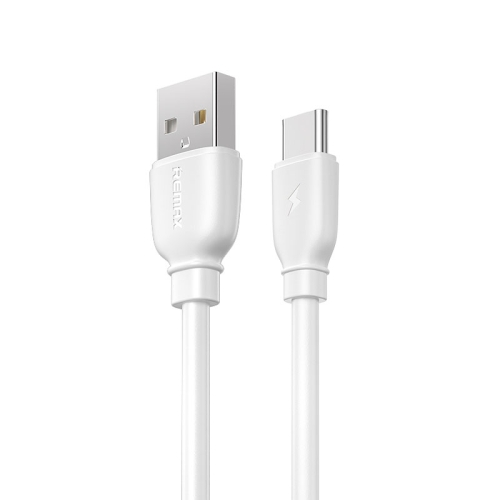 

REMAX RC-138a 2.4A USB to USB-C / Type-C Suji Pro Fast Charging Data Cable, Cable Length: 1m (White)