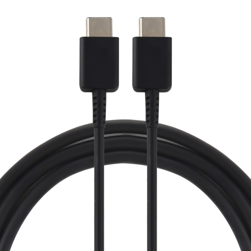 

33W 6A USB-C / Type-C Male to USB-C / Type-C Male Fast Charging Data Cable for Samsung Galaxy Note 10, Cable Length: 1m (Black)