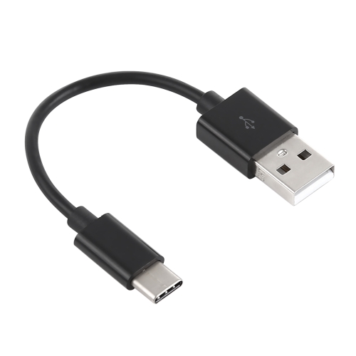 

USB to USB-C / Type-C Charging & Sync Data Cable, Cable Length: 14cm(Black)
